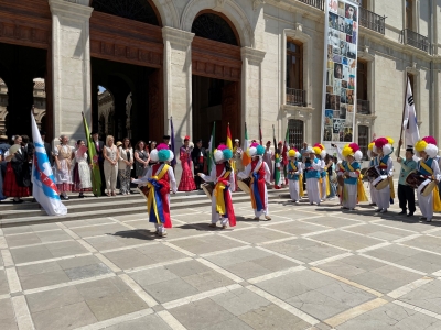  El Palacio Provincial da la bienvenida a los grupos del 39º Folk del Mundo 