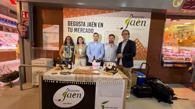  '12 meses de sabores' promocionará productos Degusta Jaén en los mercados 
