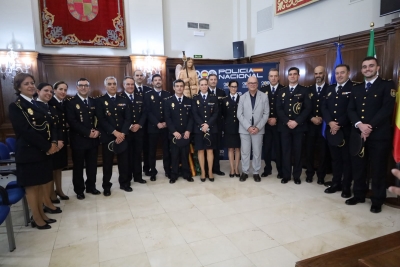  Jaén homenajea a los 188 policías nacionales víctimas del terrorismo 