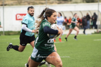  Jaén Rugby Femenino fulmina al CR Málaga por 107-0 