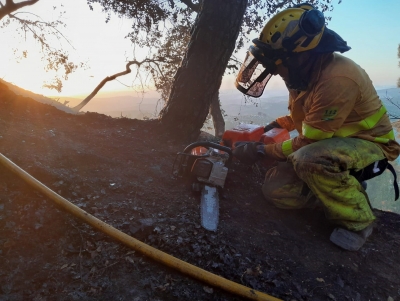  Extinguido el incendio del paraje Fuente del Céfano en La Iruela 