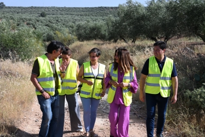  La Junta inicia obras de emergencia en cuatro caminos rurales de Linares 