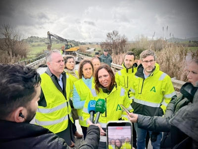  La Junta empieza a reconstruir el puente del río Guadiel en Guarromán 
