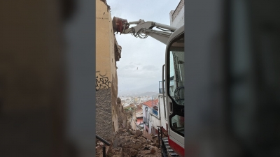  El Ayuntamiento derriba la vivienda abandonada de la calle Positillo 