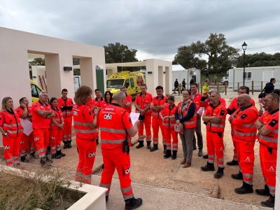  El 061 atiende a 402 personas durante la romería de la Virgen de la Cabeza 