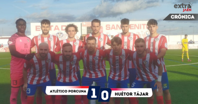  El Atlético Porcuna vence por la mínima al Huétor Tájar 