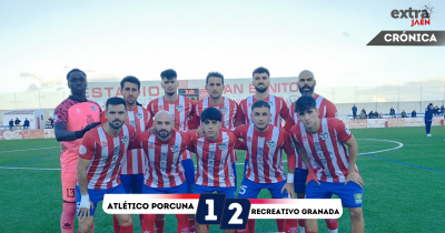  El Atlético Porcuna cae ante el filial nazarí 
