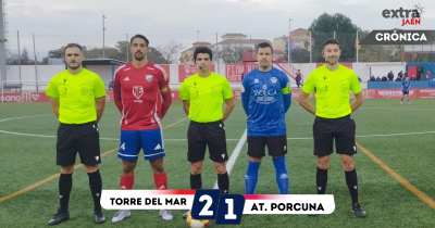  El Atlético Porcuna cae por la mínima en Torre del Mar 