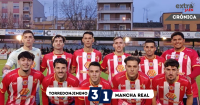 El Torredonjimeno sigue en racha y supera al Mancha Real 