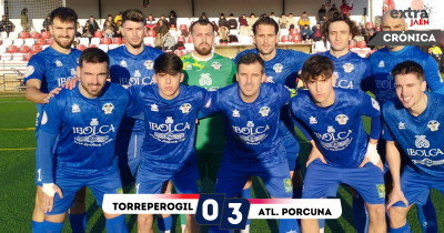  El Atlético Porcuna se lleva por goleada el derbi frente al Torreperogil 