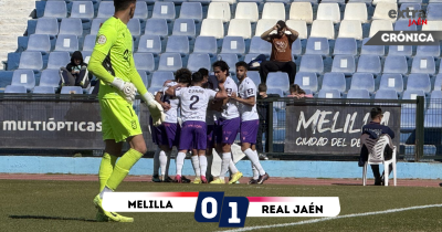  Mario Martos marca un golazo de genio para ganar en Melilla 