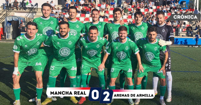  El Mancha Real pierde en casa ante el Arenas de Armilla 
