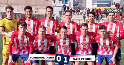 El Torredonjimeno tropieza en casa ante el San Pedro 