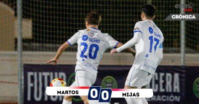 Punto positivo del Martos ante el líder 