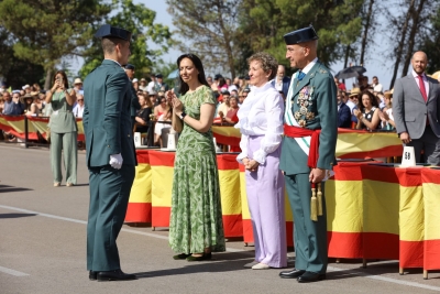  Cerca de 2.500 guardias civiles reciben sus despachos en Baeza 