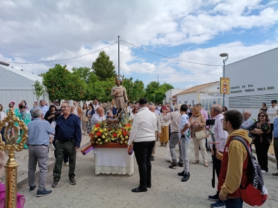  Las Infantas procesionan a su patrón, San Isidro Labrador 
