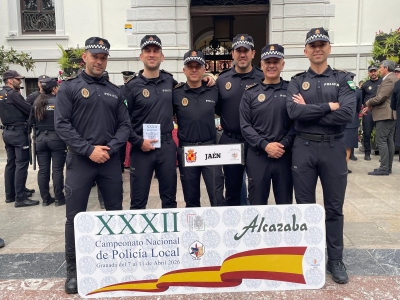 Seis agentes de Jaén participan en el Campeonato de Policía Local 