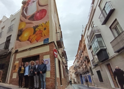  "Jaén se pinta" estrena su primer mural en San Ildefonso 