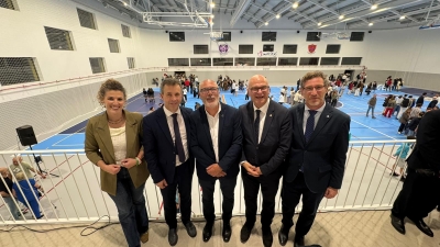  El colegio Maristas ya cuenta con un nuevo pabellón deportivo 