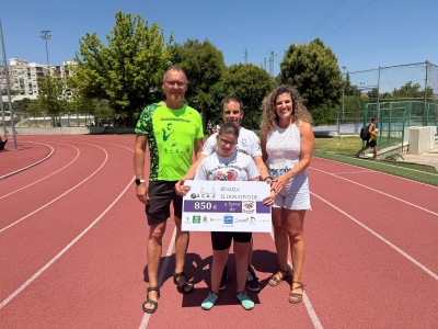  El Maratón en Pista recauda 850 euros para el síndrome de Pitt Hopkins 