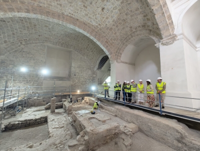  La restauración de la iglesia de Santo Domingo supera el 50% de ejecución 