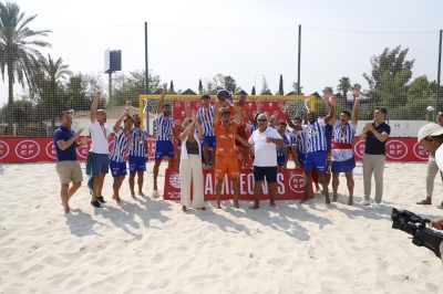  El Enpie Málaga gana la Copa Federación Fútbol Playa en Jaén 