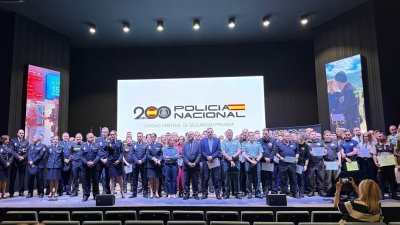 La Subdelegación reconoce a 70 profesionales de la seguridad privada 