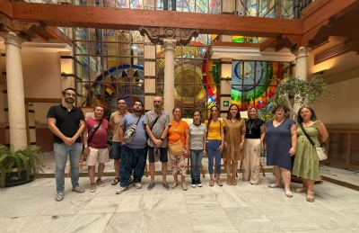  Artistas jiennenses ayudan a una familia afectada por un incendio 