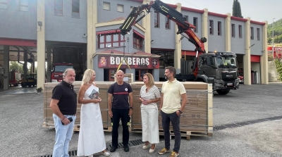  El Ayuntamiento instala 235 placas solares en el parque de Bomberos 