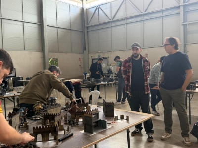  "La aceituna mecánica" reúne a jugadores de Warhammer de todo el país 