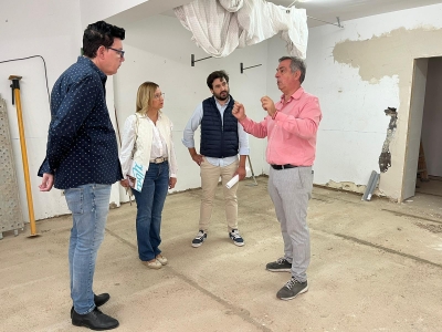  El Ayuntamiento rehabilita un espacio en San Ildefonso para eventos 