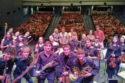  Un millar de escolares disfrutan del jazz en el Teatro Infanta Leonor 