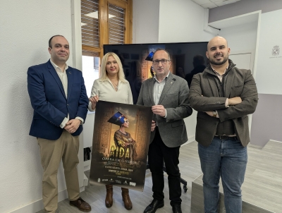  La ópera ‘Aida’, en el Teatro Infanta Leonor el 31 de mayo 