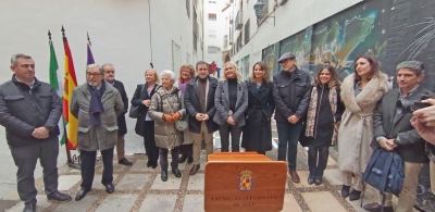  El Ayuntamiento dedica la calle Muralla a Luis Escalona Cobo 
