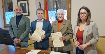  Firmada la cesión de suelo para el centro socioasistencial de Aprompsi 