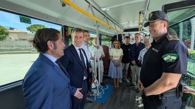  La media de edad de los autobuses de Jaén pasa de 22 a 5 años 