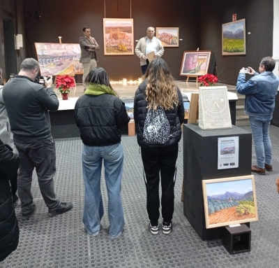  Juan Bautista Ochando expone en la sala del Banco de España 