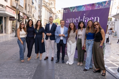  AMET reúne a 25 empresarias en su primera feria en Jaén capital 