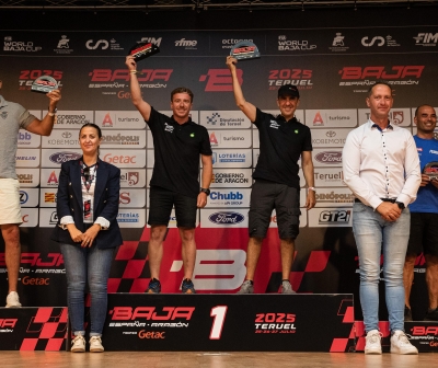  Los pilotos jiennenses triunfan en la Baja de Aragón 