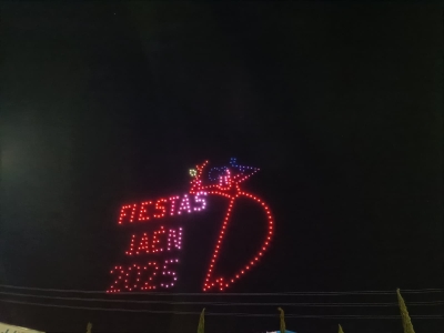  El Ayuntamiento anima a ver el show de drones de fin de feria 