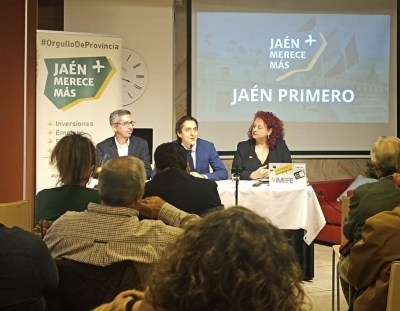  JM+: "El cambio para Jaén empieza en el Parlamento andaluz" 