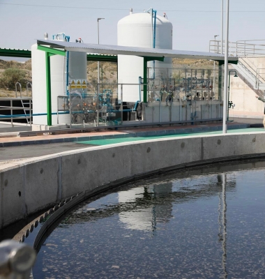 Finalizan las obras de la nueva depuradora de agua de Chiclana de Segura 
