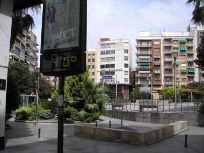  Aviso naranja este lunes por altas temperaturas en la provincia de Jaén 