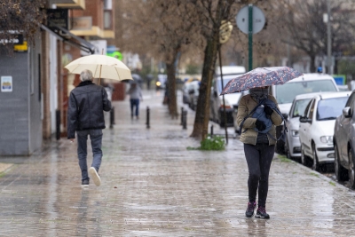  Aviso amarillo este jueves por lluvias y tormentas de hasta 15 l/m² 