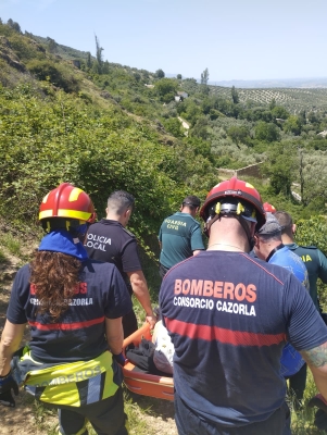  Rescatada una senderista accidentada en el Parque Natural de Cazorla 
