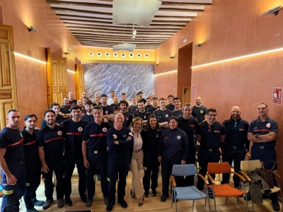  Bomberos de toda España se forman en Jaén 