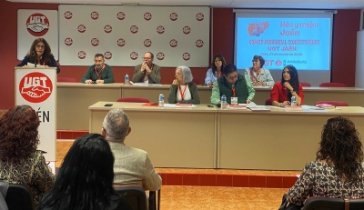  Pilar Gil (UGT) preside su primer comité constituyente desde su elección 