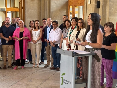  La Diputación celebra el Orgullo con un acto festivo y reivindicativo 