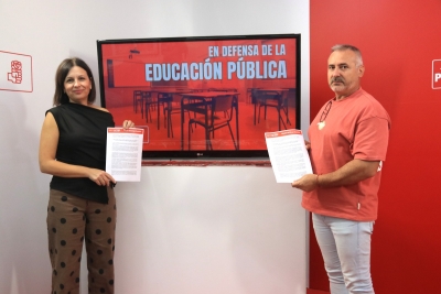  El PSOE presenta una moción por la educación y el transporte escolar 