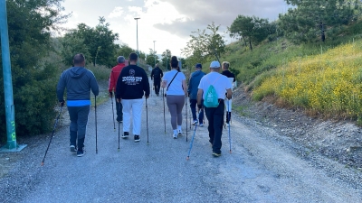  Fundación Caja Rural apoya la marcha nórdica de Proyecto Hombre 